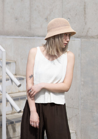 KNIT HAT / BEG