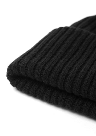 KNIT CAP / BLK