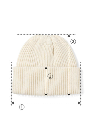 KNIT CAP / WHT
