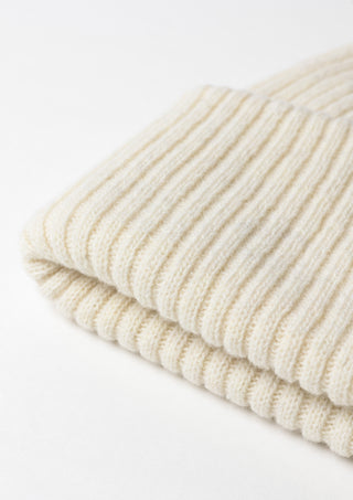 KNIT CAP / WHT
