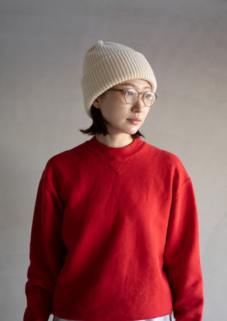 KNIT CAP / WHT
