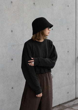 WOOL HAT / BLK