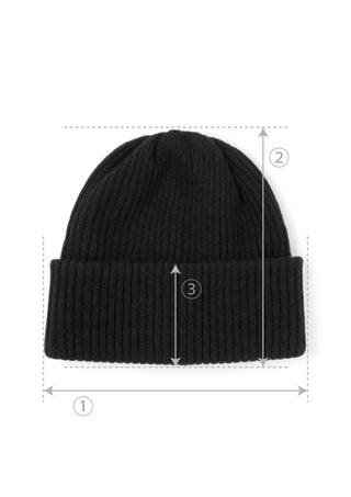 KNIT CAP / BLK